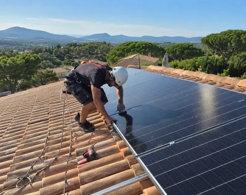 Installateur panneaux solaires Nontron — pose photovoltaïque sur toiture